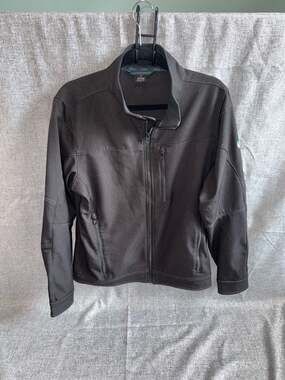 KÜHL Impakt Softshell Jacket Men's Size Medium Gotham Black Fleece Lined